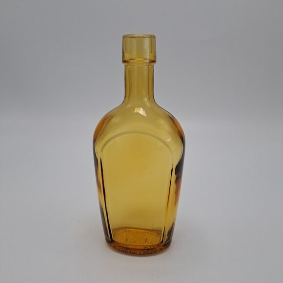 Wheaton NJ Reproduction Amber Glass Bottle Collectible - Picture 1 of 12